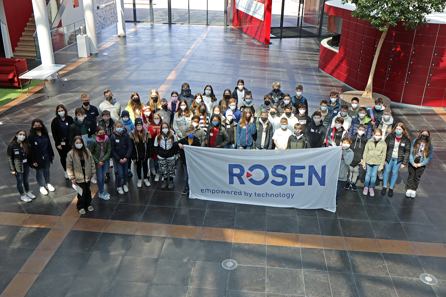 Girls´ and Boy`s Day 2022: 60 young people get to know the ROSEN Group in Bremen and Lingen (Ems).
